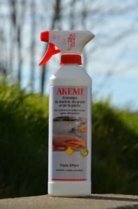 ENTRETIEN VASQUES pierre Triple effet - Akemi - Spray 500 ml