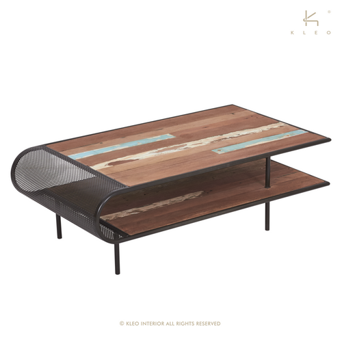 Table basse rectangulaire ARU 120 cm X 69 cm