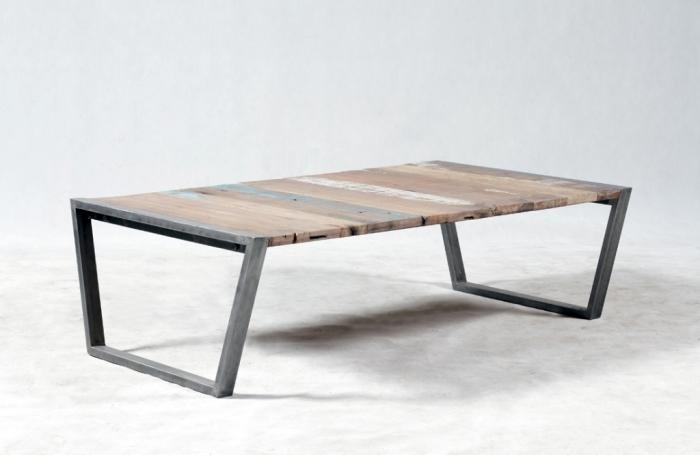 Table basse rectangulaire BERMUDES 140 cm x 80 cm