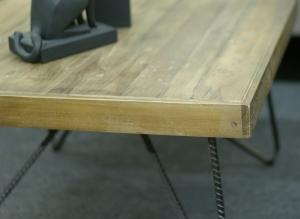 Table basse teck carrée Paddington