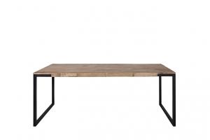 Table de repas Urban 200 cm en métal et bois